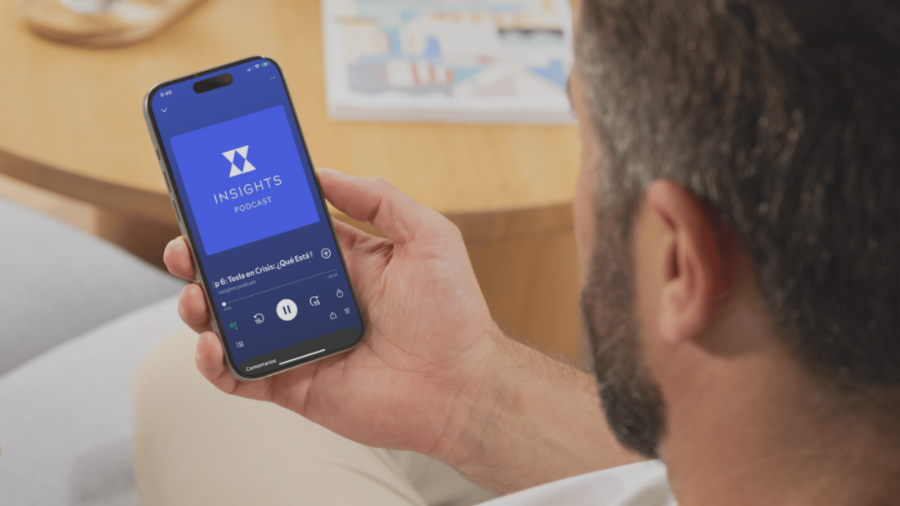 Podcast Insights Academy sobre Podcast: Tesla en Crisis ¿Qué Está Pasando con la Acción y el Futuro de la Empresa?